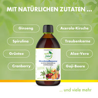 Thumbnail for Agila Vital Mikronährstoffkonzentrat mit natürlichen Zutaten wie Ginseng, Spirulina, Goji-Beere uvm.
