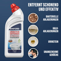 Thumbnail for Vergleich von Binford Urinstein Entferner mit grünem Haken und anonymer Flasche mit rotem Kreuz