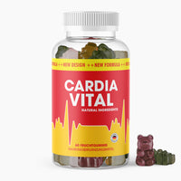 Thumbnail for Cardia Vital Nahrungsergänzung, 60 Fruchtgummis in transparenter Kunststoffdose