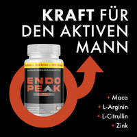 Thumbnail for Nahrungsergänzungsmittel Endopeak Plus mit Maca, L-Arginin, L-Citrullin, Zink