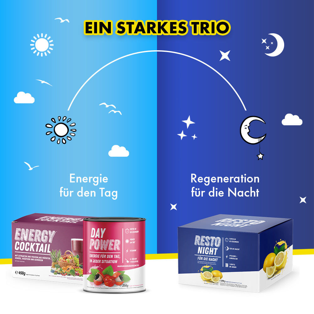 RESTO NIGHT (30 Portionen) - Präzise Dosierung bei jedem Drink - ApoNatura