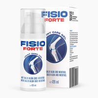 Thumbnail for Fisio Forte Joint Care Gel mit Salix Alba und Menthol, Pumpspender und Verpackung, 120 ml