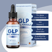 Thumbnail for Braunglas Pipettenflasche GLP Oral Formula Nahrungsergänzung mit Vitamin C und Mineralien 50 Portionen