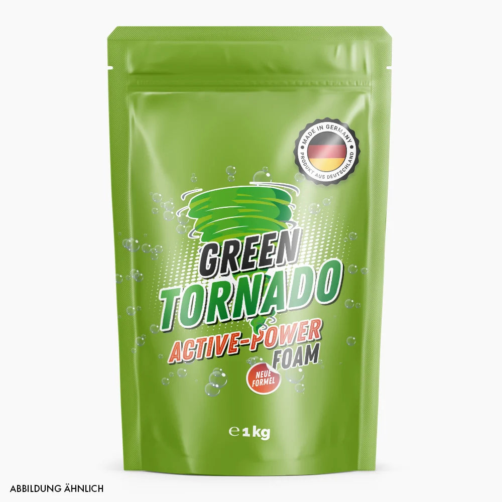 Grüne Standbodenverpackung Green Tornado Active-Power Foam 1 kg