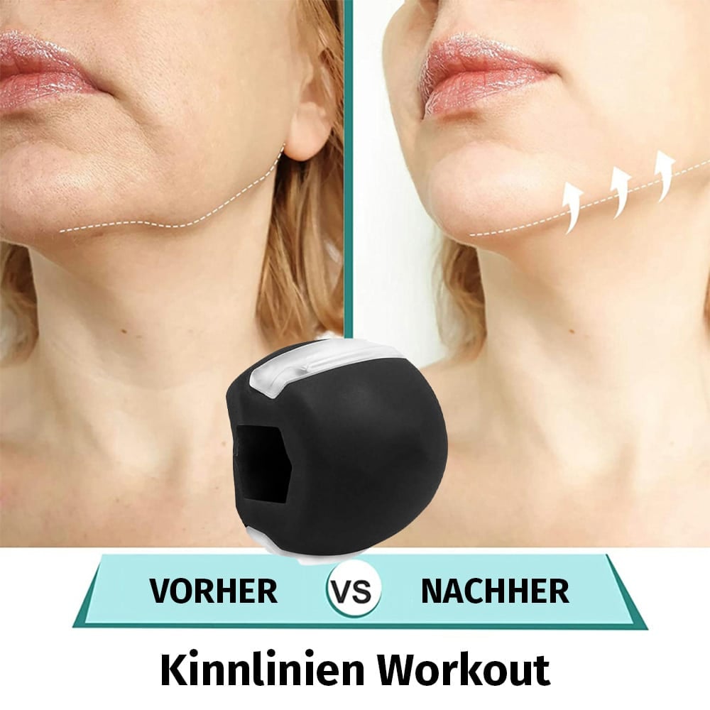 JawStar - Jawline Trainer (3er Set) - Aus BPA-freiem Silikon - ApoNatura