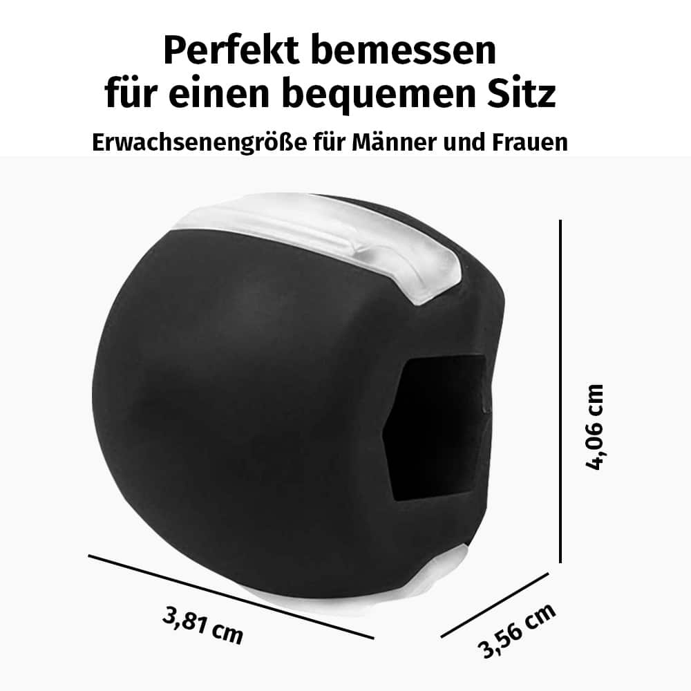 JawStar - Jawline Trainer (3er Set) - Für ein ästhetisch geformtes Kinn - ApoNatura