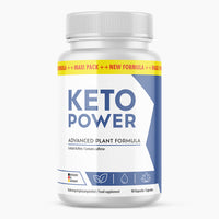 Thumbnail for Dose mit 90 Kapseln und blauer Aufschrift KETO POWER auf weißem Etikett mit Symbolen