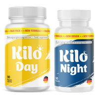Thumbnail for Zwei Dosen Kilo Day und Kilo Night Maxi Pack mit je 90 Kapseln Nahrungsergänzungsmittel