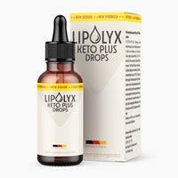 Thumbnail for LIPOLYX Keto Plus Drops mit brauner Pipettenflasche und passender Produktpackung auf weißem Grund