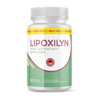Thumbnail for Weiße Kunststoffdose mit grünem Etikett Lipoxilyn Plant Complex with Apple Cider, 90 Kapseln