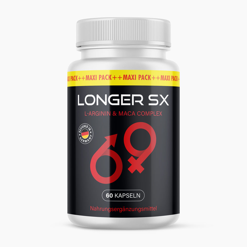 Longer SX (60 Kapseln) - Das Original aus der Werbung - ApoNatura