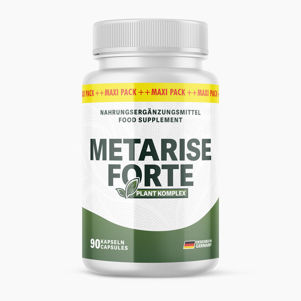 Metarise Forte Plant Komplex, 90 Kapseln, Nahrungsergänzungsmittel