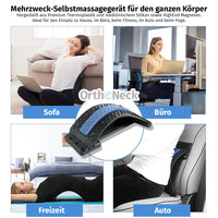 Thumbnail for Anwendung des Rückenstreckers mit blauer Auflagefläche im Büro, Auto, Wohnzimmer und beim Liegen