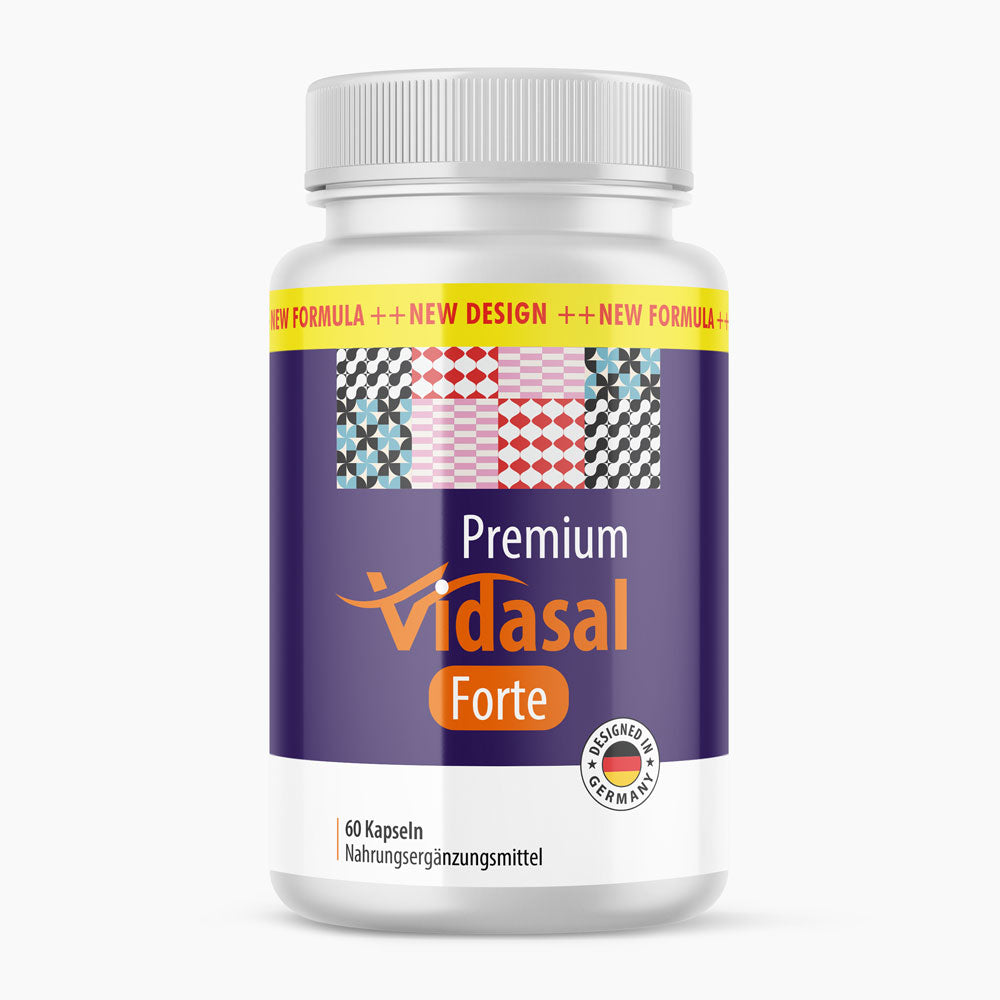 Dose Premium Vidasal Forte, 60 Kapseln, Nahrungsergänzungsmittel