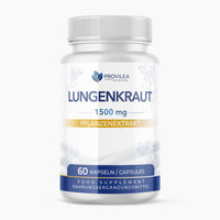 Thumbnail for Dose Provilea Nutrition Lungenkraut 1500 mg Pflanzenextrakt, 60 Kapseln Capsules