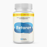 Thumbnail for Dose Retaro Nahrungsergänzungsmittel mit Aufdruck Maxi Pack und 90 Kapseln
