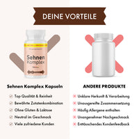 Thumbnail for Sehnen Komplex Dose wird anderen Produkten mit Vorteilen und Nachteilen gegenübergestellt im Bild