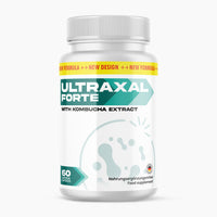 Thumbnail for Kunststoffdose Ultraxal Forte 60 Kapseln mit grünem Etikett und Aufschrift with Kombucha Extract