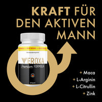 Thumbnail for Veroxa Premium Formula Nahrungsergänzungsmittel mit  Maca, L-Arginin und Zink