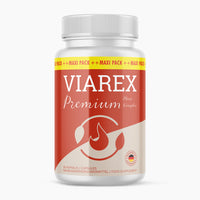 Thumbnail for Weiße Dose mit rotem Etikett: VIAREX Premium Plant Komplex, Maxi Pack, Nahrungsergänzung, 90 Kapseln