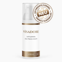 Thumbnail for Flasche mit Pumpspender Visadore day face cream 100 ml und rundem Siegel mit Aufdruck NEU