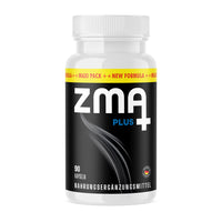 Thumbnail for Weiße Kunststoffdose mit schwarzem Etikett ZMA Plus, 90 Kapseln