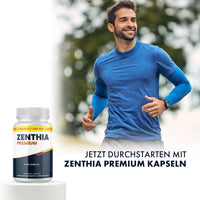 Thumbnail for Sportlicher Mann beim Joggen mit Zenthia Premium Kapseln Plant Komplex 90 Stück