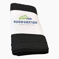 Thumbnail for greenrock Mikrofasertuch (schwarz) - Entfernt zuverlässig Staub, Schmutz uvm. - ApoNatura